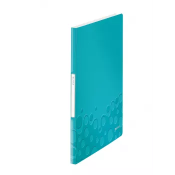 Leitz książka prezentacyjna WOW PP 20 koszulek, niebieski, metaliczny, polichlorek winylu (PVC), 20 koszulek, A4, 231 mm, 13 mm