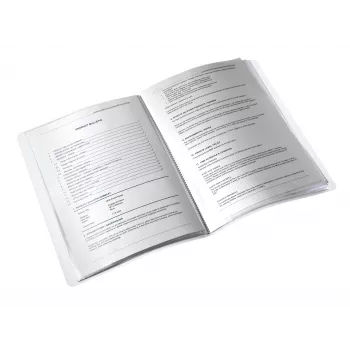Leitz książka prezentacyjna WOW PP 20 kieszeni, metaliczny, fioletowy, polichlorek winylu (PVC), 20 kieszeni, A4, 231 mm, 13 mm