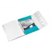 Leitz Divider Book WOW PP 12 kart, A4, Polipropylen (PP), Niebieski, Metaliczny, 200 arkuszy, 265 mm, 17 mm