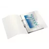 Leitz Ringbinder WOW PP A4 2RR/25mm, A4, okrągłe pierścienie, polipropylen (PP), niebieski, metaliczny, biały, 190 arkuszy