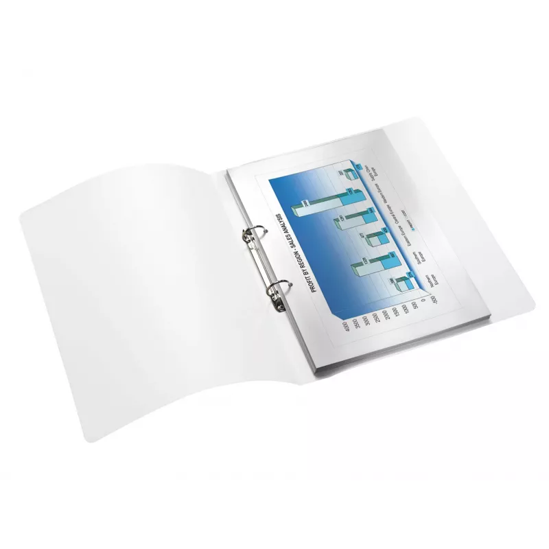 Leitz Ringbinder WOW PP A4 2RR/25mm, A4, Okrągłe pierścienie, Polipropylen (PP), Metaliczny, Fioletowy, Biały, 190 arkuszy