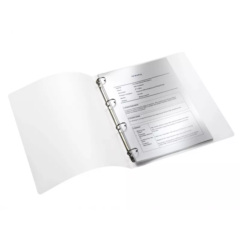 Leitz WOW segregator pierścieniowy, A4, polipropylen (PP), metaliczny, różowy, 200 arkuszy, 2,5 cm, 257 mm