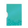 Leitz Clip file ColorClip WOW A4 PP, A4, Polipropylen (PP), Niebieski, 30 arkuszy, 80 g/m², 222 mm