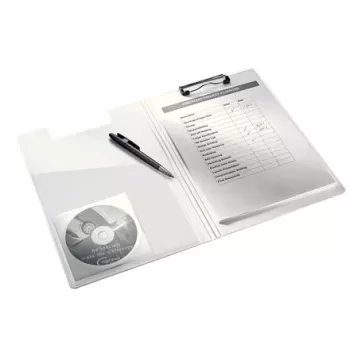 Podkładka biurowa Leitz z okładką WOW, A4, polipian, niebieska, 75 arkuszy, 1 kieszeń, 230 mm