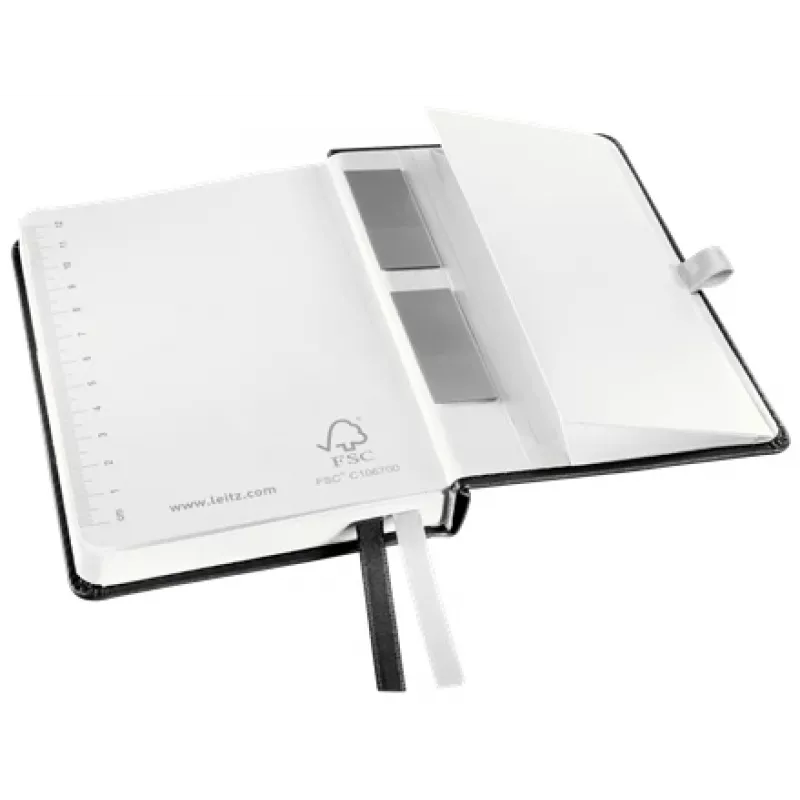 Leitz 44910094 notes A6 80 kartek Czarny