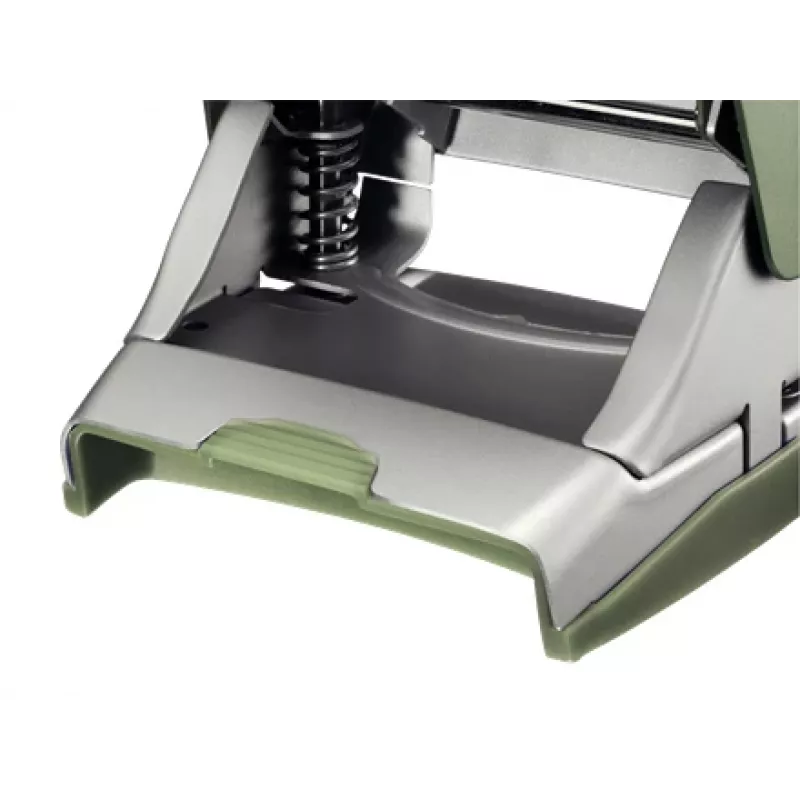 Leitz NeXXt Hole Punch Style, dziurkacz 2-otworowy na 30 arkuszy, metalowy, zielony, srebrny, 8 cm, A6