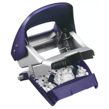 Dziurkacz Leitz Style NeXXt, metalowy na 2 otwory, 30 arkuszy, niebieski, 8 cm, A6, 380 g, 107 x 100 x 137 mm