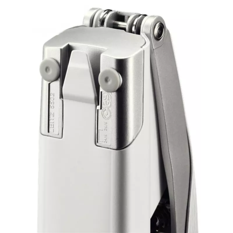 Leitz NeXXt Stapler Style, 30 arkuszy Metal, 30 arkuszy, Srebrny, Biały, P3, Metal, Plastik, 80 g/m², Top