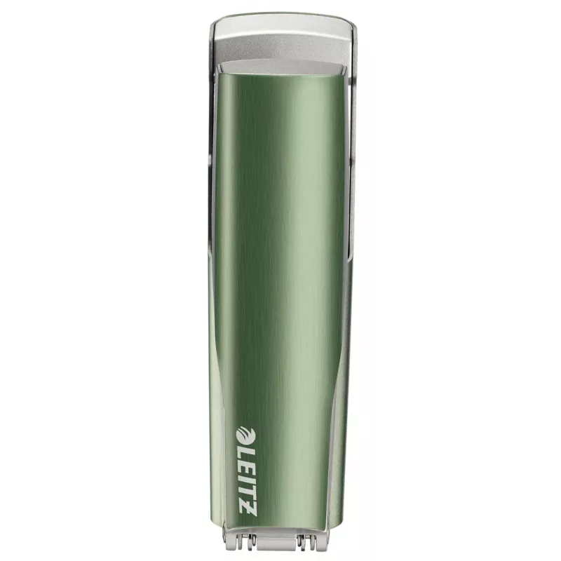 Leitz NeXXt Stylowy zszywacz, 30 arkuszy Metal, 30 arkuszy, Zielony, Srebrny, 26/6, Metal, Tworzywo sztuczne, 80 g/m², Górne ładowanie