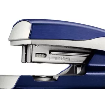 Leitz NeXXt Stapler Style, zszywacz metalowy na 30 kartek, 30 kartek, niebieski, srebrny, 26/6, metal, plastik, 80 g/m², ładowanie od góry