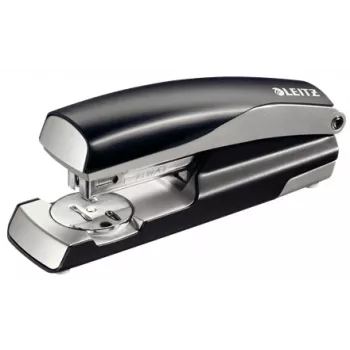 Zszywacz Leitz NeXXt Style, 30 arkuszy, metalowy, 30 arkuszy, czarny, srebrny, P3, metal, plastik, 80 g/m², górne