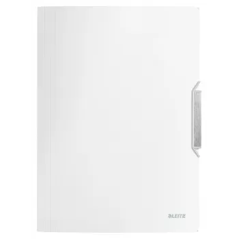 Leitz 3-Flap Folder Style PP A4, A4, Polipropylen (PP), Biały, 150 arkuszy, 80 g/m², Gumka elastyczna