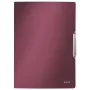 Leitz 3-Flap Folder Style PP A4, A4, Polipropylen (PP), Czerwony, 150 arkuszy, 80 g/m², Gumka