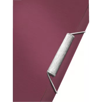 Leitz 3-Flap Folder Style PP A4, A4, Polipropylen (PP), Czerwony, 150 arkuszy, 80 g/m², Gumka