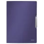 Leitz 3-Flap Folder Style PP A4, A4, Polipropylen (PP), Niebieski, 150 arkuszy, 80 g/m², Gumka