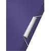 Leitz 3-Flap Folder Style PP A4, A4, Polipropylen (PP), Niebieski, 150 arkuszy, 80 g/m², Gumka