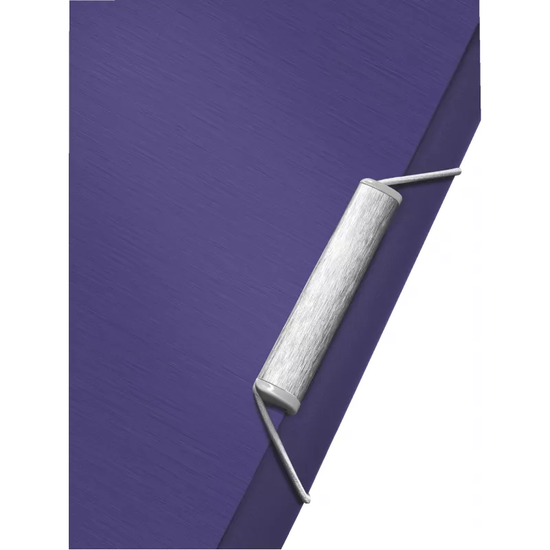 Leitz 3-Flap Folder Style PP A4, A4, Polipropylen (PP), Niebieski, 150 arkuszy, 80 g/m², Gumka