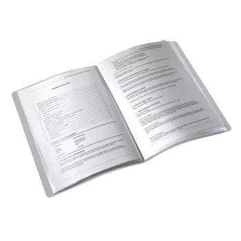 Leitz książka prezentacyjna Style PP 20 kieszeni, Niebieski, Polichlorek winylu (PVC), 20 kieszeni, A4, 231 mm, 13 mm
