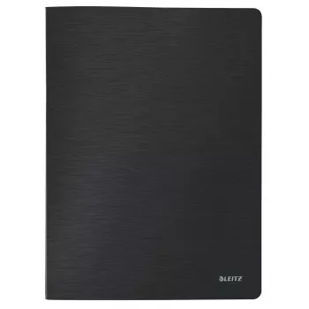 Leitz książka prezentacyjna Style PP 20 stron, Czarny, Polichlorek winylu (PVC), 20 kieszeni, A4, 231 mm, 13 mm