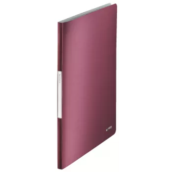 Leitz książka prezentacyjna Style PP 40 stron, Czerwony, Polichlorek winylu (PVC), 40 kieszeni, A4, 233 mm, 16 mm