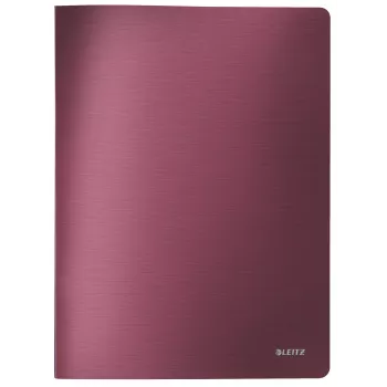 Leitz książka prezentacyjna Style PP 40 stron, Czerwony, Polichlorek winylu (PVC), 40 kieszeni, A4, 233 mm, 16 mm