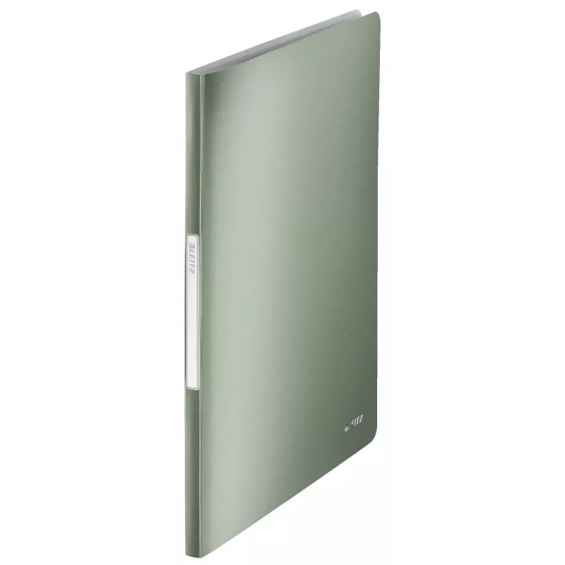 Leitz książka prezentacyjna Style PP 40 kieszeni, Zielony, Polichlorek winylu (PVC), 40 kieszeni, A4, 233 mm, 16 mm