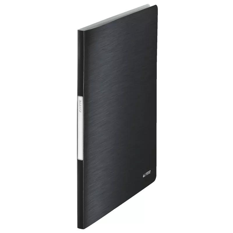 Leitz książka prezentacyjna Style PP 40 stron, Czarny, Polichlorek winylu (PVC), 40 kieszeni, A4, 233 mm, 16 mm