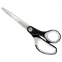 Leitz Titanium Quality Scissors 205 mm, dla dorosłych, cięcie proste, pojedyncze, czarny, biały, stal nierdzewna, nożyczki biurowe