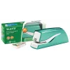 Leitz NeXXt Zszywacz bateryjny WOW 5566, 10 arkuszy, 1 cm, tworzywo sztuczne, niebieski, biały, bateria, 50 mm