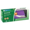 Zszywacz bateryjny Leitz NeXXt WOW 5566, 10 kartek, 1 cm, tworzywo sztuczne, fioletowy, biały, bateria, 50 mm
