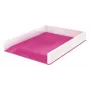 Leitz Letter Tray WOW Dual Colour, Tworzywo sztuczne, Metallic, Pink, A4, 267 mm, 336 mm, 49 mm