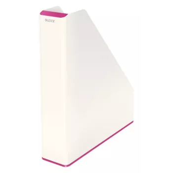 Leitz Magazine File WOW Dual Colour, różowy, biały, tworzywo sztuczne, A4, 272 mm, 318 mm, 430 g