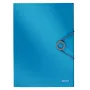 Leitz 3-Flap Folder Solid PP A4, Flap folder, A4, Polipropylen (PP), Niebieski, 150 arkuszy, 80 g/m²