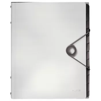 Leitz Divider Book Solid 12 tabs, Flap folder, A4, Polypropylene (PP), biały, 200 sheets, 80 g/m²