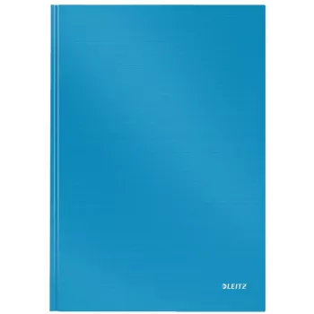 Leitz Notes Solid Hardcover A4 w linie 90 g 80 arkuszy, jednobarwny, niebieski, A4, 80 arkuszy, matowy, 80 g/m²
