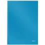 Leitz Notes Solid Hardcover A4 w linie 90 g 80 arkuszy, jednobarwny, niebieski, A4, 80 arkuszy, matowy, 80 g/m²