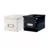 Leitz Storage Box Click & Store WOW Cube Medium, fioletowy, karton, 260 mm, 260 mm, 240 mm
