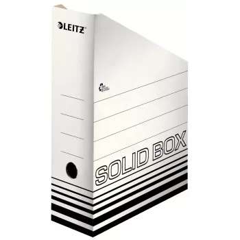 Leitz 46070001 pudełko do przechowywania dokumentów Karton Czarny, Biały