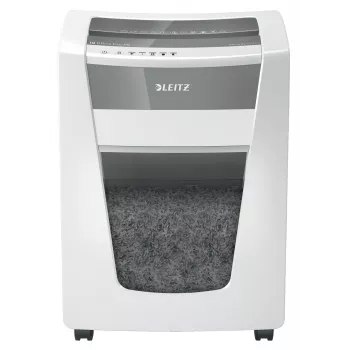 Niszczarka Leitz IQ Office Pro P5, cięcie mikro, 23 cm, 2 x 15 mm, 30 l, 300 arkuszy, 55 dB