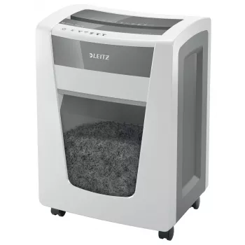 Leitz IQ Office Pro niszczarka do papieru P4, cięcie krzyżowe, 23 cm, 4 x 40 mm, 30 L, 275 arkuszy, 55 dB