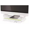Leitz Monitor Stand Adjustable Ergo WOW, 68,6 cm (27 cali), Regulacja wysokości, Zielony, Biały