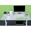 Leitz Monitor Stand Adjustable Ergo WOW, 68,6 cm (27 cali), Regulacja wysokości, Zielony, Biały