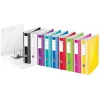 Leitz Segregator dźwigniowy Active PP WOW A4/80 mm, A4, pierścienie D, przechowywanie, polipianka, biały, 500 arkuszy