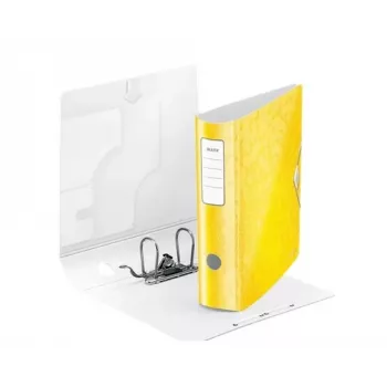 Leitz Segregator Active PP WOW A4/80 mm, A4, polipianka, żółty, 500 arkuszy, 80 g/m², 8,2 cm