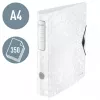 Leitz skoroszyt wsuwany Active PP WOW A4/65mm, A4, pierścienie D, przechowywanie, polipianka, biały, 350 arkuszy