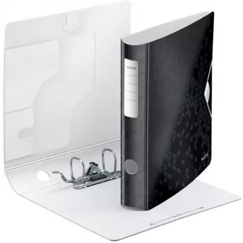 Leitz Segregator dźwigniowy Active PP WOW A4/65mm, A4, Polyfoam, Czarny, 350 arkuszy, 80 g/m², 6,5 cm