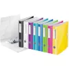 Leitz Segregator dźwigniowy Active PP WOW A4/65mm, A4, Polyfoam, Czarny, 350 arkuszy, 80 g/m², 6,5 cm
