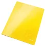 Leitz płaski File Card/Board WOW A4, Tradycyjna teczka na dokumenty, A4, Karton, Żółty, Pionowa, 250 arkuszy
