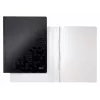 Leitz płaski File Card/Board WOW A4, Konwencjonalna teczka na dokumenty, A4, Karton, Czarny, Pionowa, 250 arkuszy