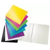 Leitz płaski File Card/Board WOW A4, Konwencjonalna teczka na dokumenty, A4, Karton, Czarny, Pionowa, 250 arkuszy